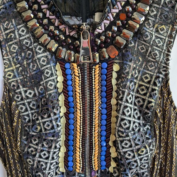 NWOT Byron Lars Couture Dress Runway Sample Size US 16-18 - Picture 5 of 10